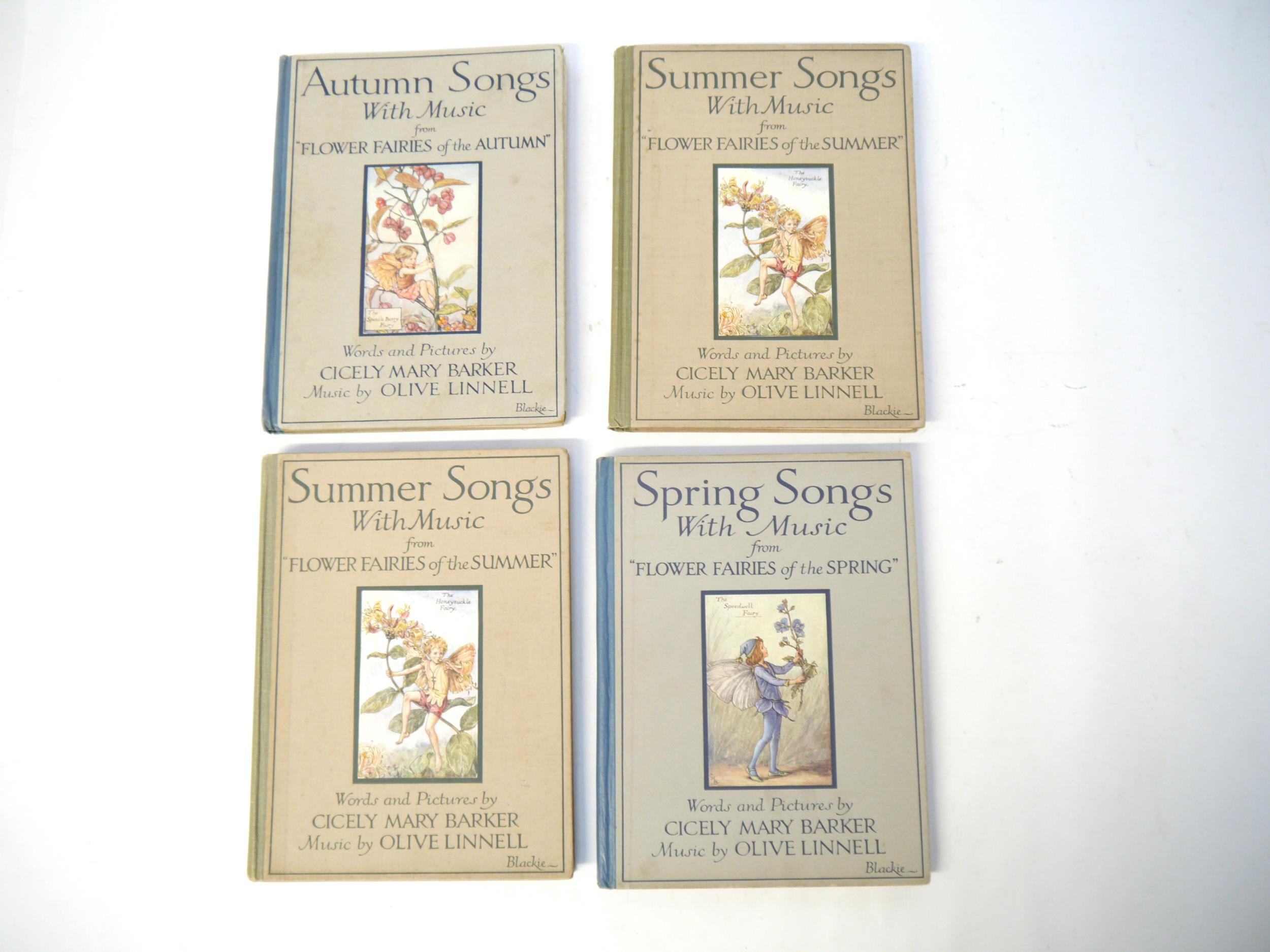Cicely Mary Barker, 7 titles, including: 'Spring Songs with Music from "Flower Fairies of the - Image 3 of 13