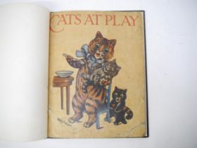 Louis Wain: 'Cats at Play', London, Blackie, [1917], 1st edition, 12 unnumbered pages of colour