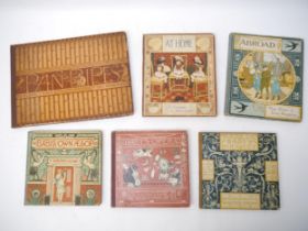 Six late C19th colour illustrated books by Walter & Thomas Crane, including Walter Crane, 4