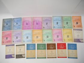 Twenty three Olympic Games programmes 1948-1960, comprising 5 Athletics programmes London Olympics