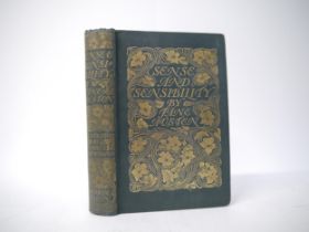Jane Austen: 'Sense and Sensibility', London, George Allen, 1899, 1st edition illustrated by Chris