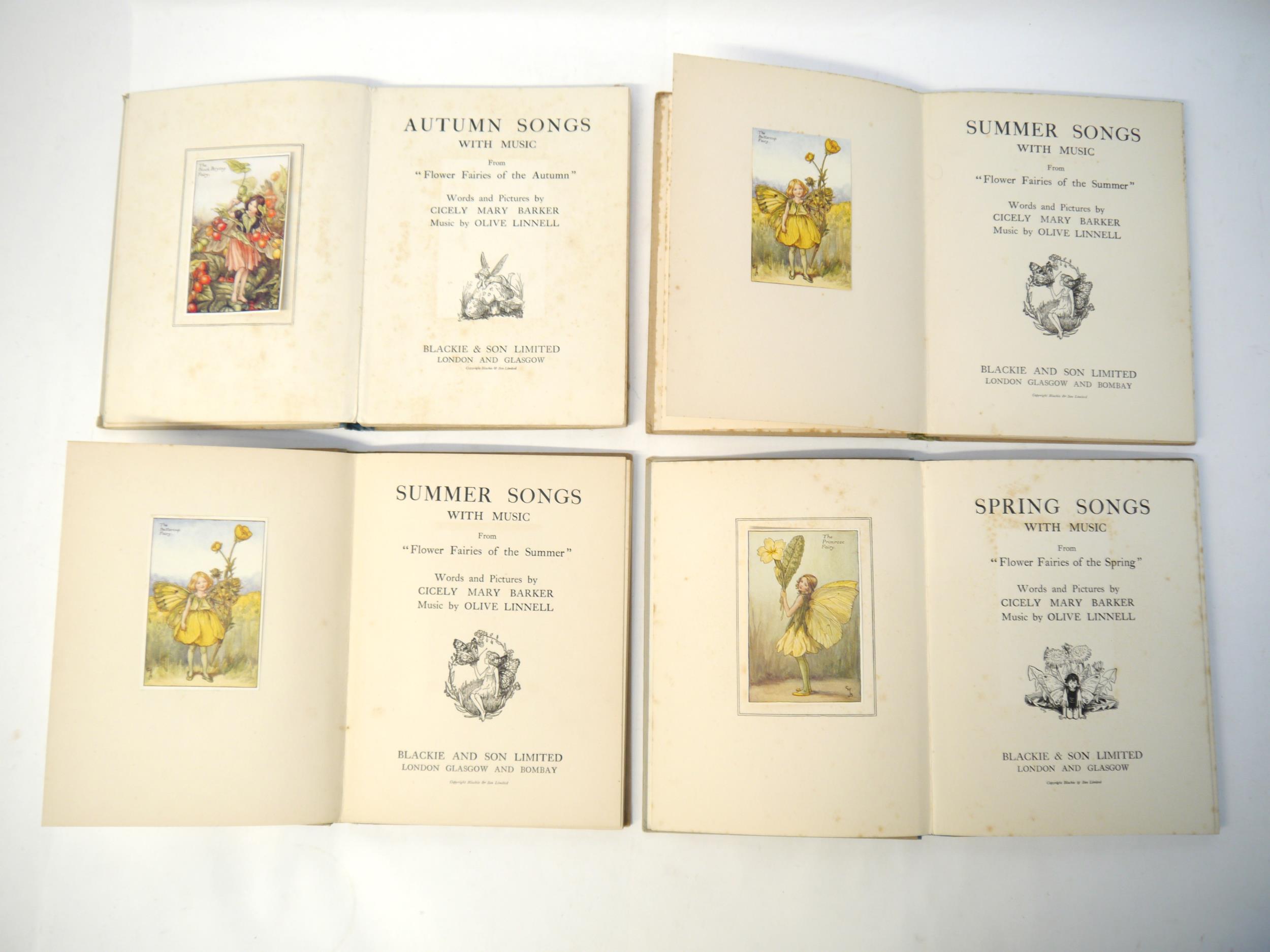 Cicely Mary Barker, 7 titles, including: 'Spring Songs with Music from "Flower Fairies of the - Image 5 of 13