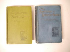 Arthur Conan Doyle, 2 titles: 'The Adventures of Sherlock Holmes', ill. Signey Paget, London, George