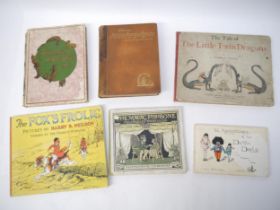 six assorted children's and illustrated books, including Sophia Rosamund Praeger: 'The Tale of The