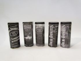 Jack Daniels 5 miniatures in tins, 5cl