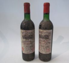 1973 Chateau Grand Puy Lacoste Saint Girons, Pauillac x 2