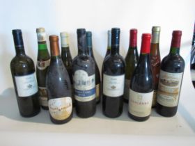 12 various bottles of wine, 2014 Waterkloof Stellenbosch, 2016 Les Schiopetto Collio x 2, 2004