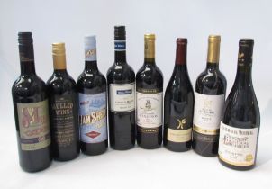 Six bottles of various red wines, 2015 Dinastia Manzanos Rioja, 2020 Wirra Wirra Church Block,