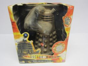 A Doctor Who radio controlled Dalek, boxed