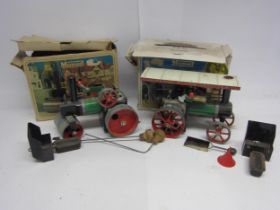 Two boxed Mamod live steam models to include SR1a Steam Roller and TE1a Traction Engine (2)