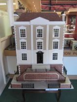 'Montgomery Hall'- A large kit built dolls house by The Dolls House Emporium in the form of a