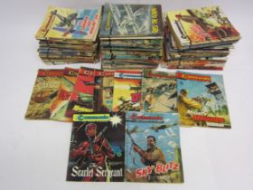 A collection of apporximately 90 Commando comics, issue numbers mostly in the 1000's but some