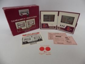 Nintendo Game & Watch Multi Screen Mario Bros. handheld electronic game (MW-56) in original box,