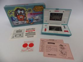 Nintendo Game & Watch Multi Screen Squish handheld electronic game (MG-61) in original box, Number