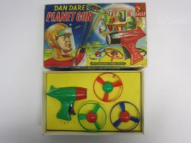 A Merit (J&L Randall Ltd) Eagke Dan Dare Planet Gun in pictorial lidded card box