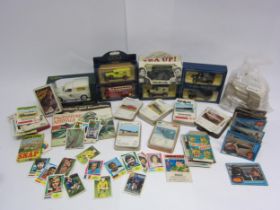 A small group of boxed diecast vehicles to include Saico Morris Van in Colmans Mustard livery and