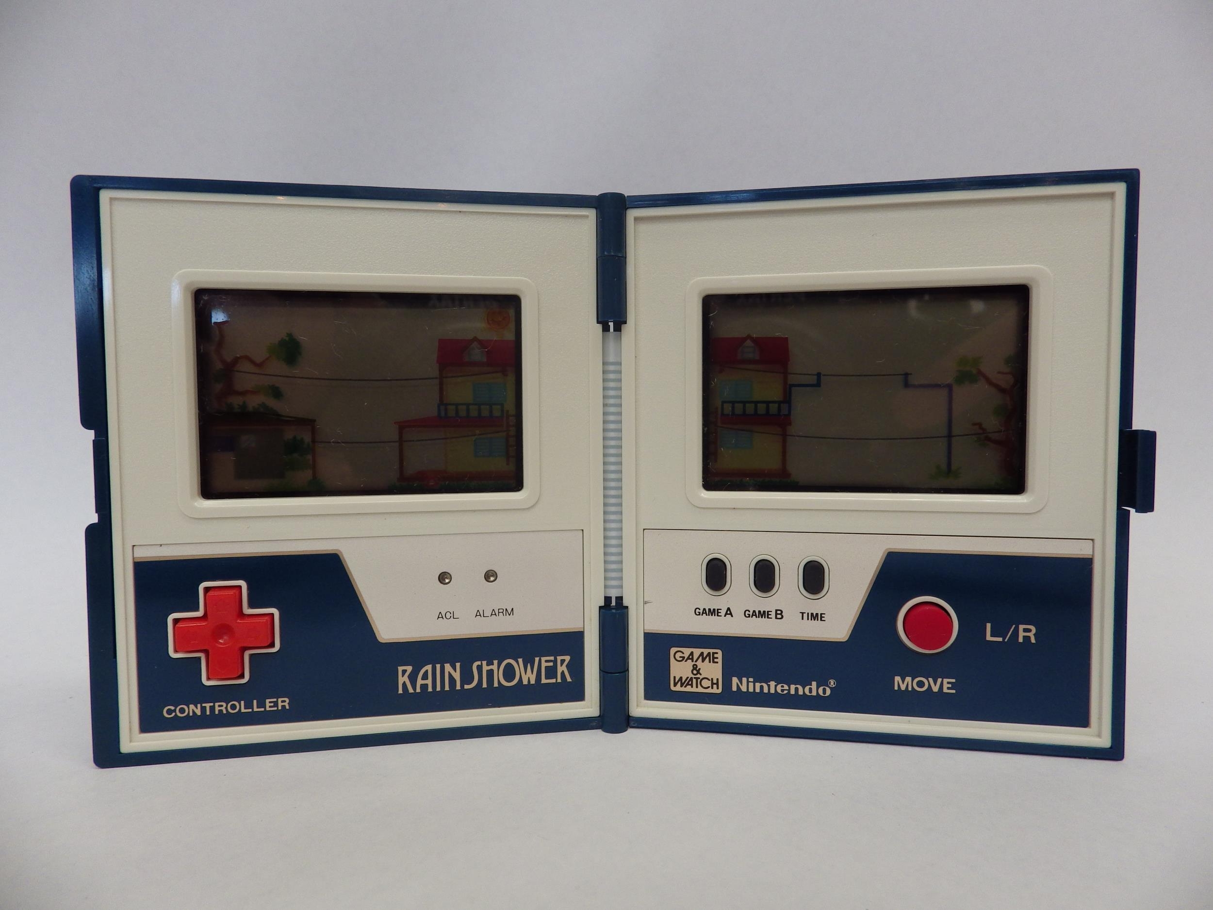 Nintendo Game & Watch Multi Screen Rain Shower handheld electronic game (LP-57) in original box - Image 2 of 5