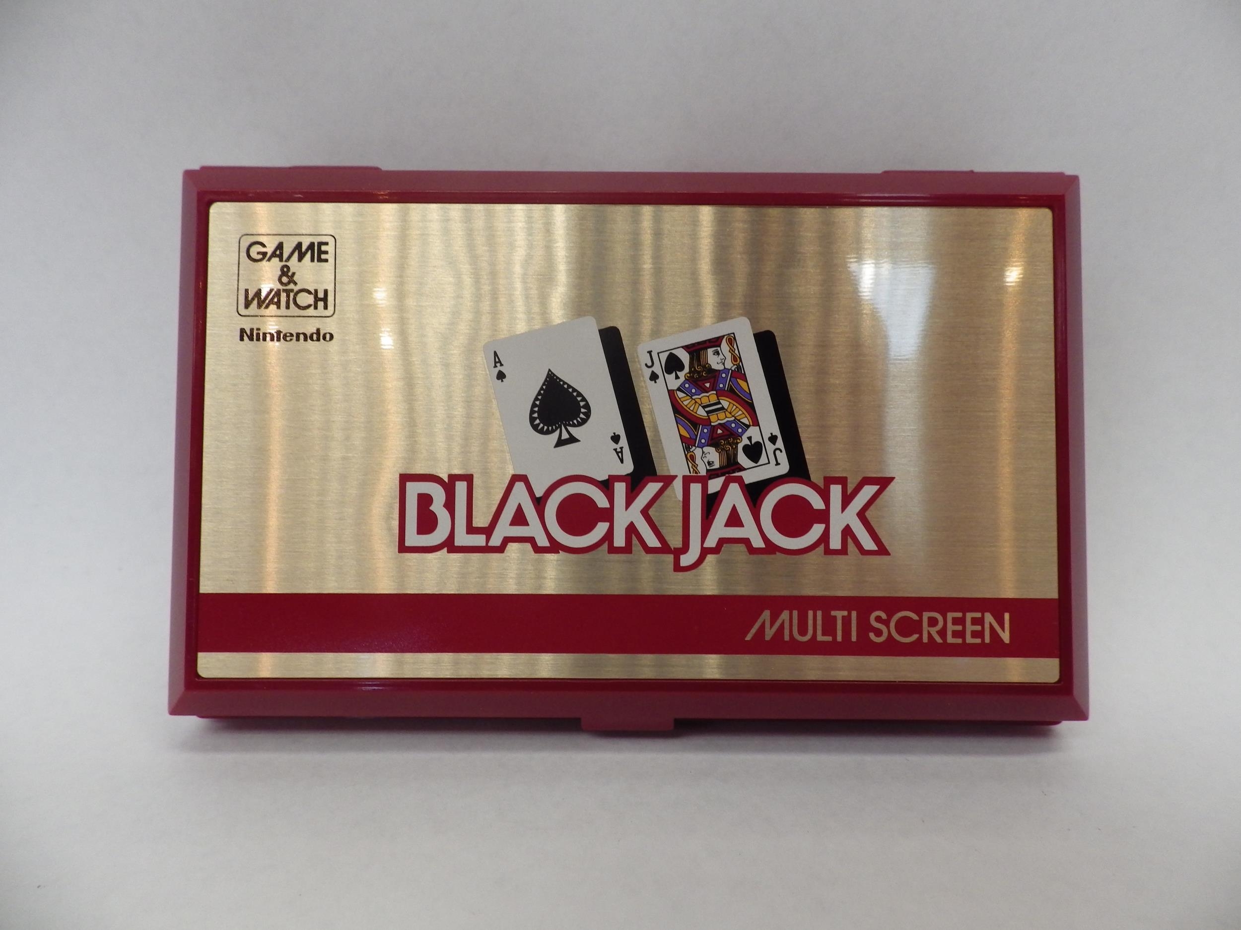 Nintendo Game & Watch Multi Screen Blackjack handheld electronic game (BJ-60) in original box, - Image 3 of 5