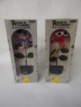 A pair of Rock 'n Flowers produced by Takara, both boxed