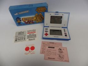 Nintendo Game & Watch Multi Screen Goldcliff handheld electronic game (MV-64) in original box,