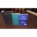 3 signed / inscribed by / about John Gielgud including Camera Studies by Gordon Anthny, Early Stages