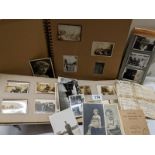 A large quantity of early to mid 20th centry photographs in various albums showing the everyday life