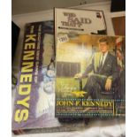 J F Kennedy assembly kit, jigsaw & a game called 'The Kennedy's' (completeness unknown)