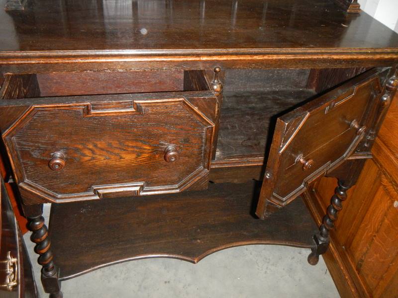 A good small oak dresser. COLLECT ONLY. - Image 3 of 4