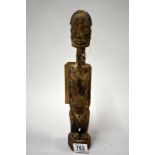 An African tribal figure ex D.S. Lampe, Netherlands, collected in 1970's