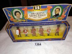 A boxed Britain's No. 7225 Queens Silver Jubilee Guards