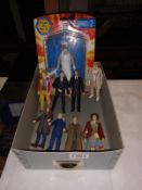 A quantity of Dr Who figures