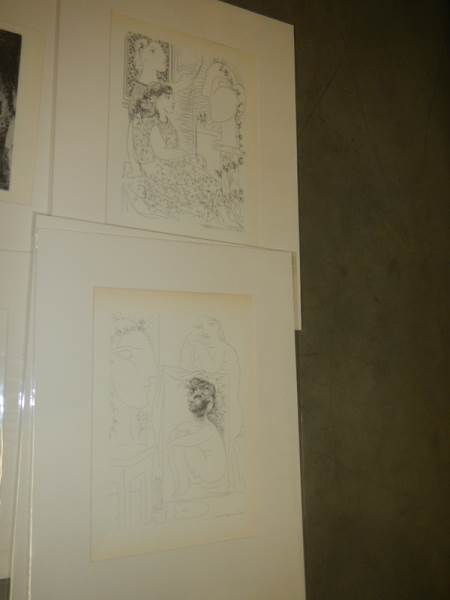 Pablo Picasso (1881-1973) Collection of 6 x prints mainly nudes circa 1956 Vollard suite. - Image 3 of 11