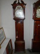 A good 8 day painted dial Long case clock by Wm Johnfon, Winchcombe.
