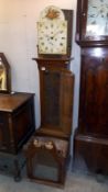 A Victorian oak cased 8 day grandfather longcase clock