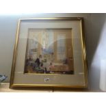 A gilt framed print 'Summer in Cumberland' by James Durden