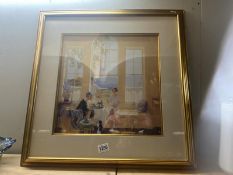 A gilt framed print 'Summer in Cumberland' by James Durden