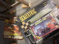 A Scalextric Mighty Metro & 1 other - both missing cars