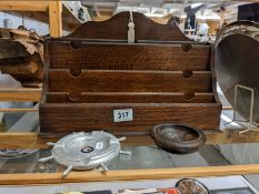 3 marine collectables being oak Cunard desk tidy, treen bowl from SS Gt Britain & metal ashtray