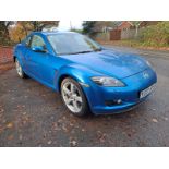 2007 MAZDA RX8 - Y607 HYS - MOT Nov 2023, approx 69k miles, Metallic blue, Leather interior, Alloys,