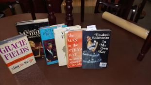 6 signed music / music hall / singer /conductor related books including Dolcie Gray and Michael