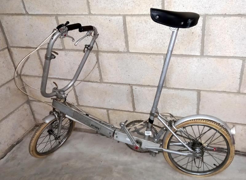 A Bickerton portable bike - Image 2 of 3