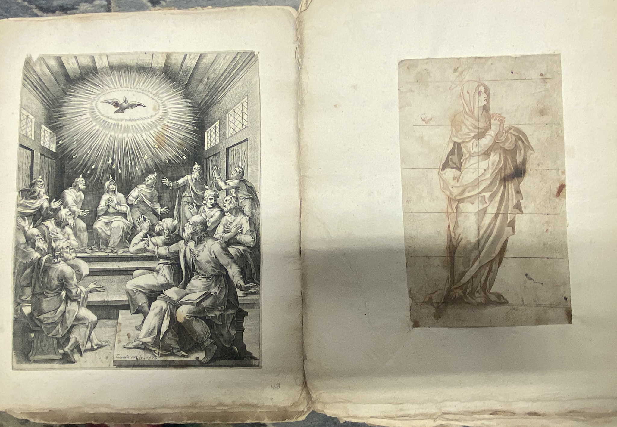 A portfolio containing 18th & 19th century engravings - Image 10 of 14