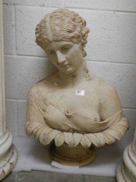 A female bust. - Image 2 of 3