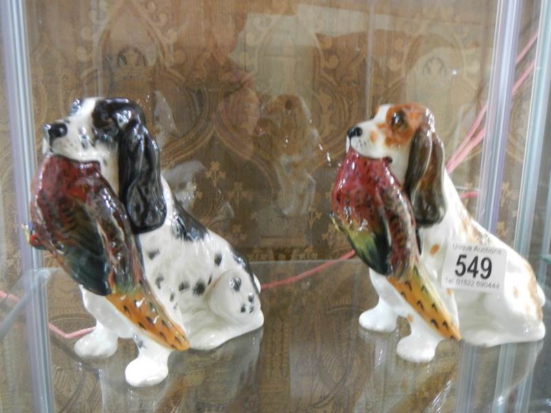 Two Royal Doulton hunting dogs. - Image 2 of 4