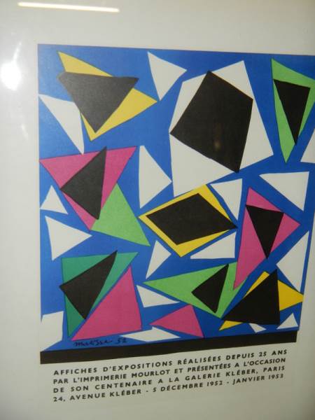 Henri Matisse (1869-1954) Lithographic print, plate signed, (French) (translates as) - Image 2 of 2