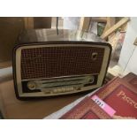 A vintage Ferguson valve radio