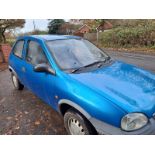2000 Vauxhall Corsa Envoy Blue - X738 CCF - MOT Feb 2023, approx 37k miles, 2 previous owners,