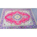 A multicoloured rug - 327cm x 295cm? (COLLECT ONLY)