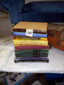 A good selection of folio books, Charles Dickens, Brownings, dramatic 7 monologues etc.