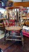 A Victorian carver chair COLLECT ONLY.
